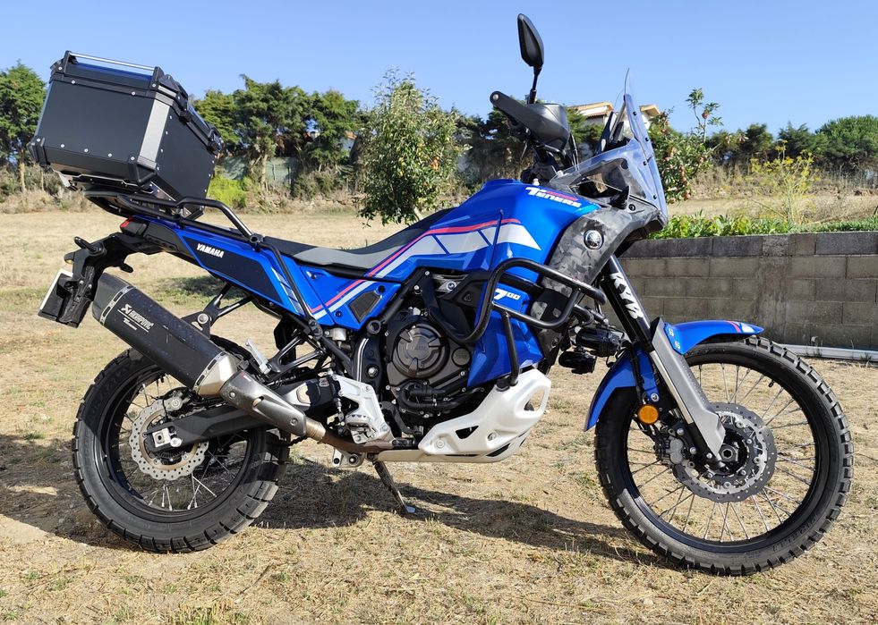 Yamaha tenere T7 world rally "Full Akrapovic"