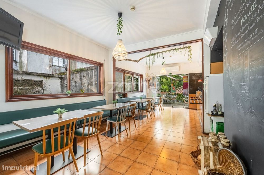 Trespasse de Restaurante Vegetariano com Jardim – Centro da Maia