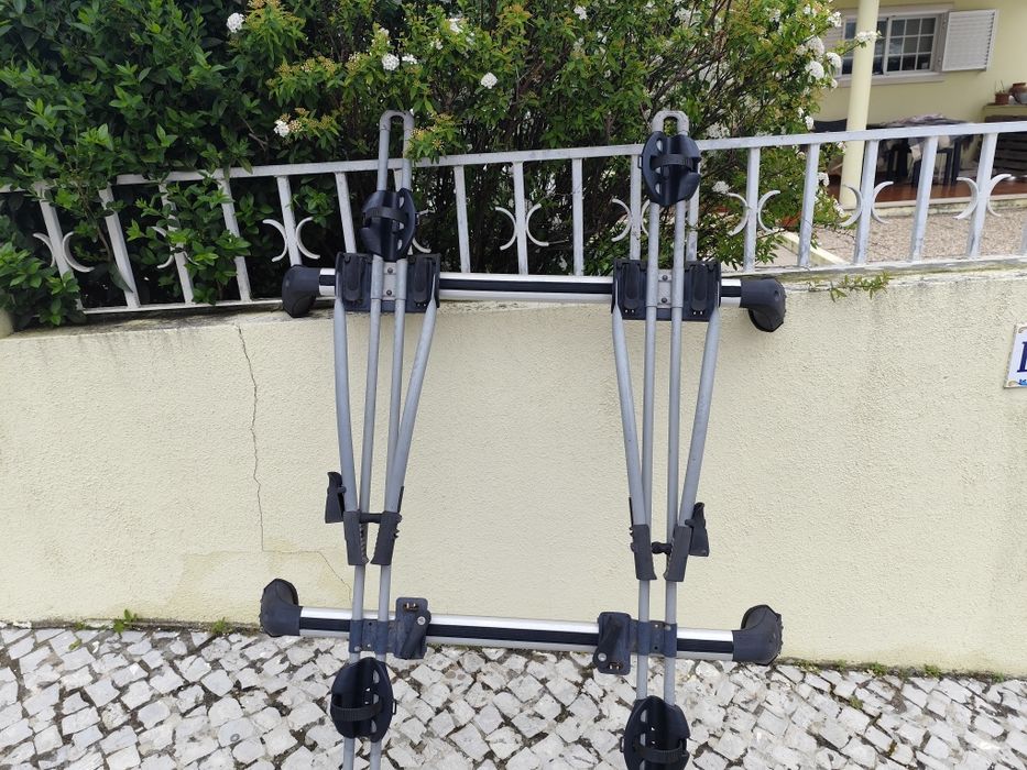 Barras tejadilho originais Toyota mais 2 suporte para bicicleta