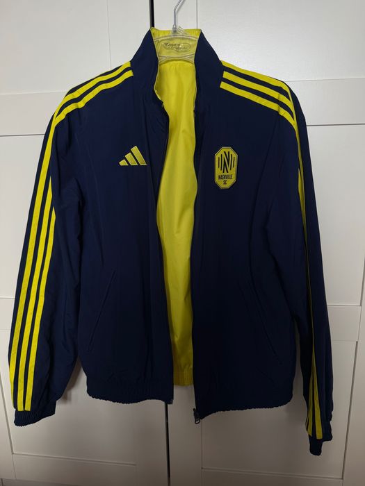 Dwustronna kurtka męska Adidas rozmiar S