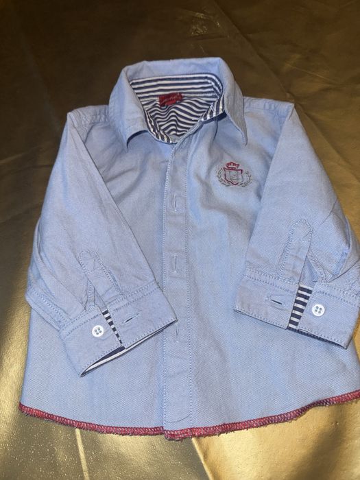 Bawelniana elegancka koszula 62/68