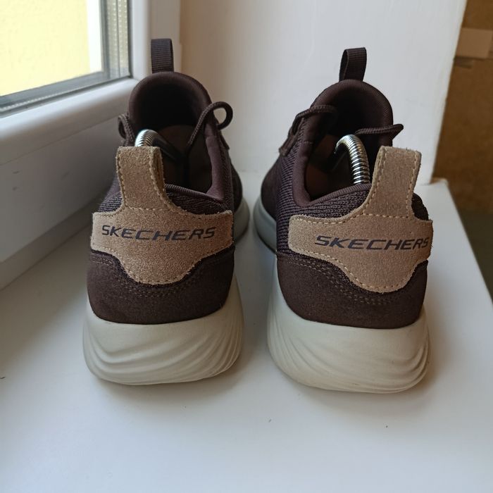 Замшеві кросівки Skechers Bounder-Skichr р. 43. Оригінал