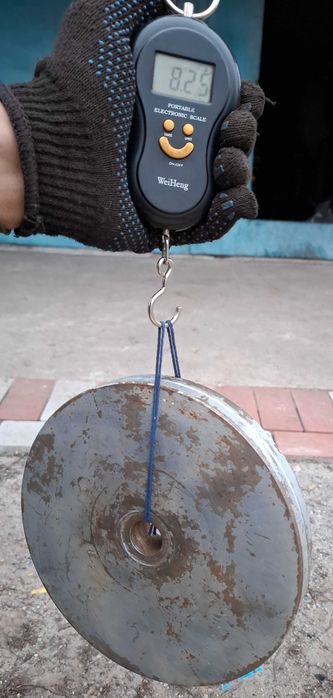 Блин диск 8кг до штанги