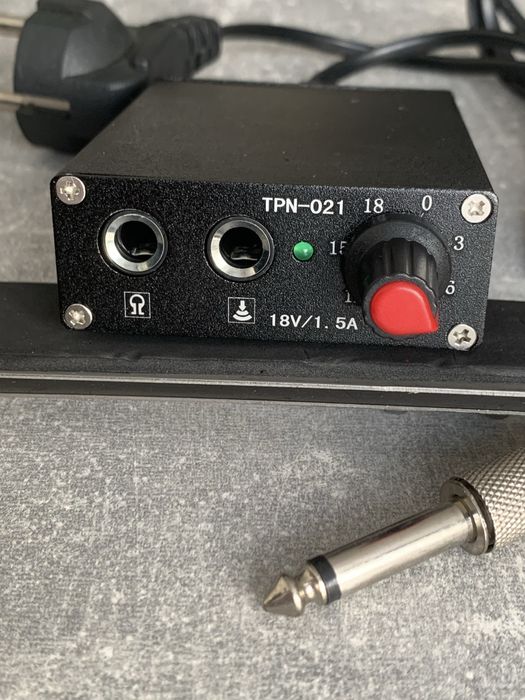 Тату-машинка для начинающих + полный комплект (б/у)