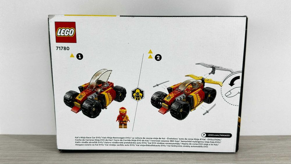 Klocki LEGO Ninjago 71780 Samochód wyścigowy ninja Kaia EVO Gdańsk