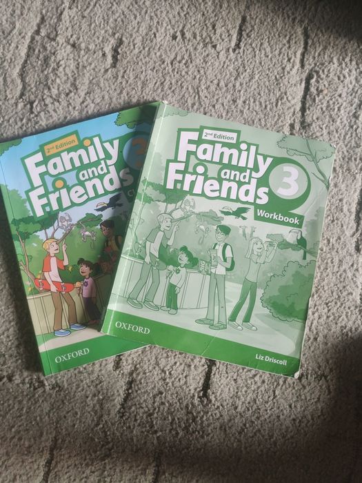 Книжка й зошит для англійської мови (Famili and Friends)