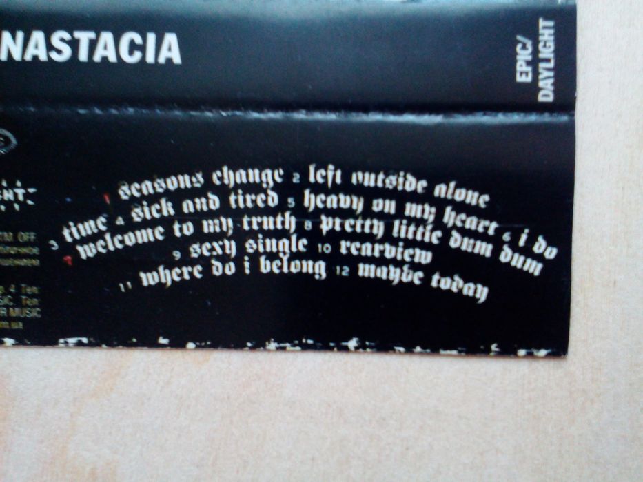 Аудиокассета ANASTACIA Anastacia