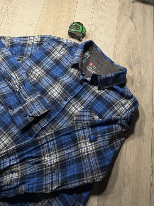 Сорочка Egelbert Strauss рубашка фланель трекінгова сорочка плотна y2k