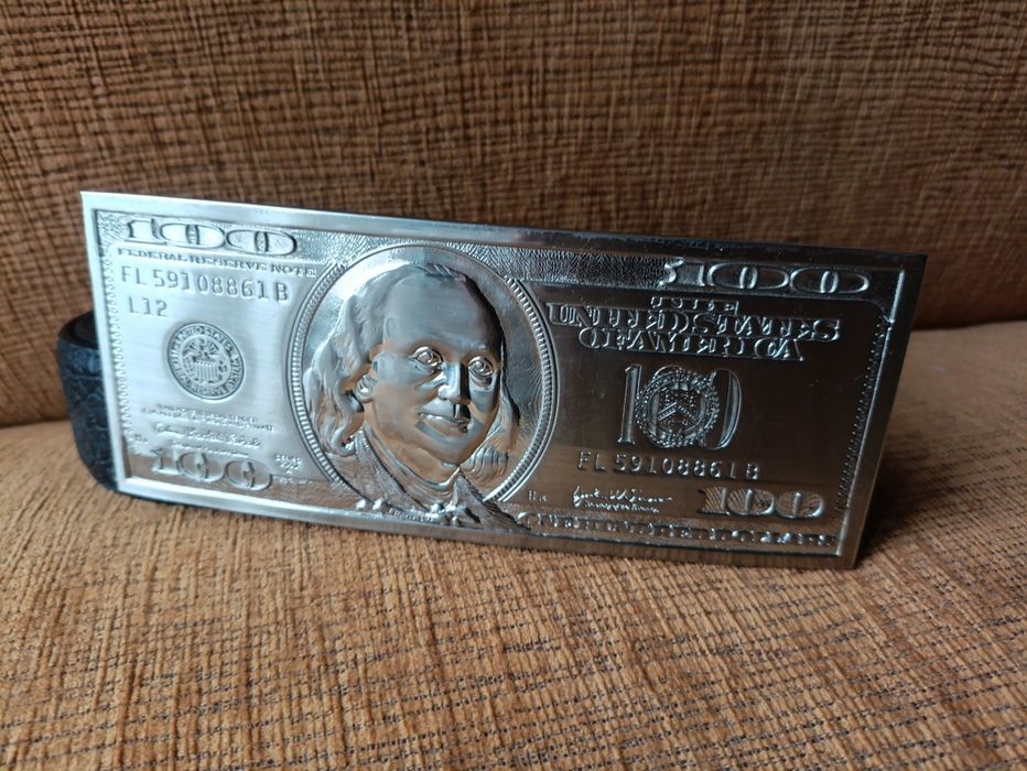 пряжка для ремня 100 долларов