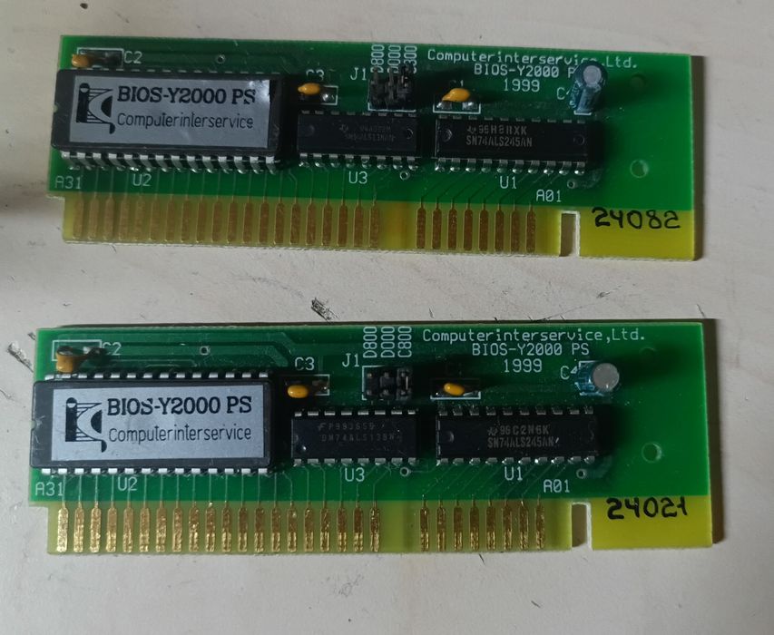 Ретро ОЗУ, Оперативная память. Ретро материнские платы