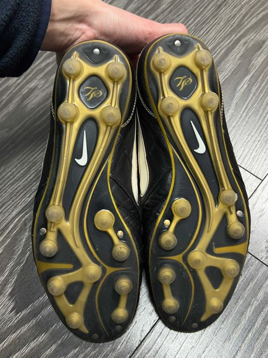 Nike tiempo ronaldinho чоловічі шкіряні копки бутси вінтажні футбольні