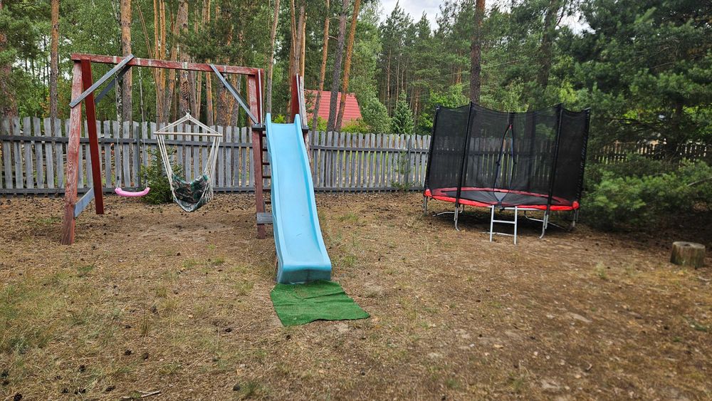 Dom letniskowy w lesie  nad Wkrą, 60km od W-wy.