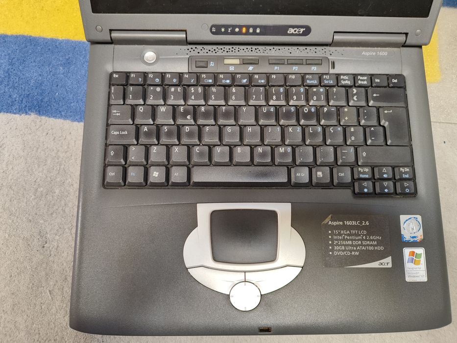 Portátil Acer aspire 1603