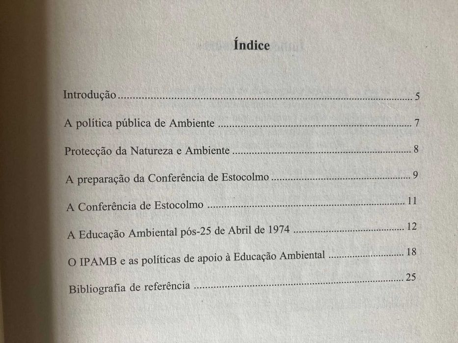 A Educação Ambiental na Política Pública de Ambiente