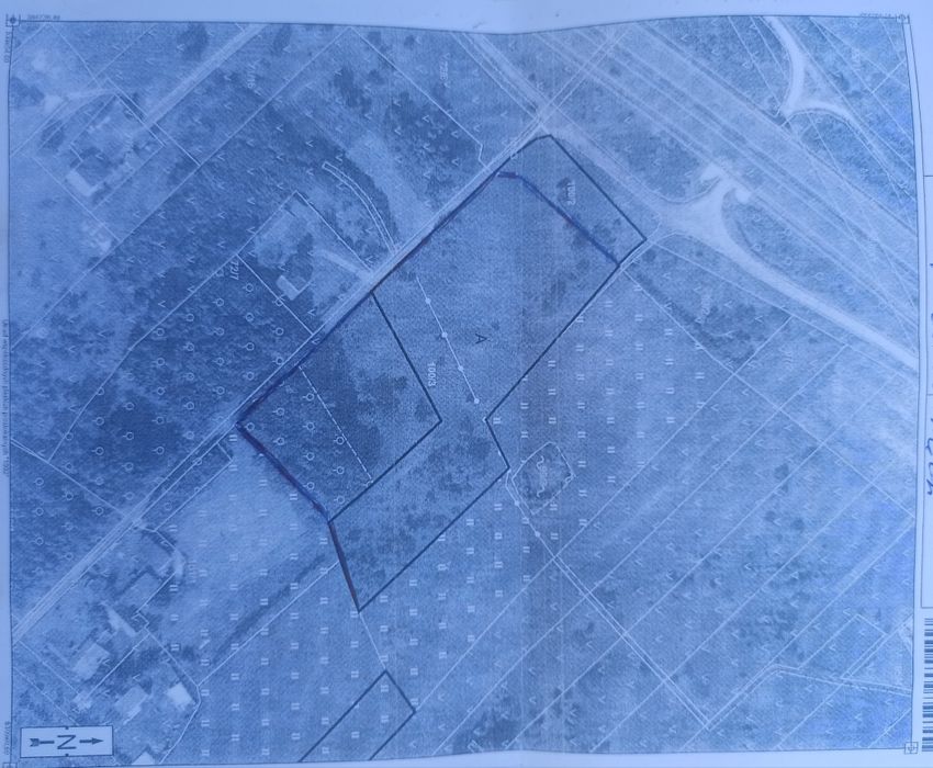 Działka Inwestycyjno-budowlana Dobryszyce Ruda przy DK1 - Widok 2