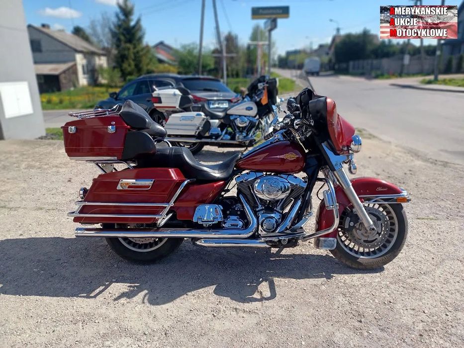 Harley-Davidson FLHTCU Ultra Electra Glide Classic, 100% bezwypadkowy, transport