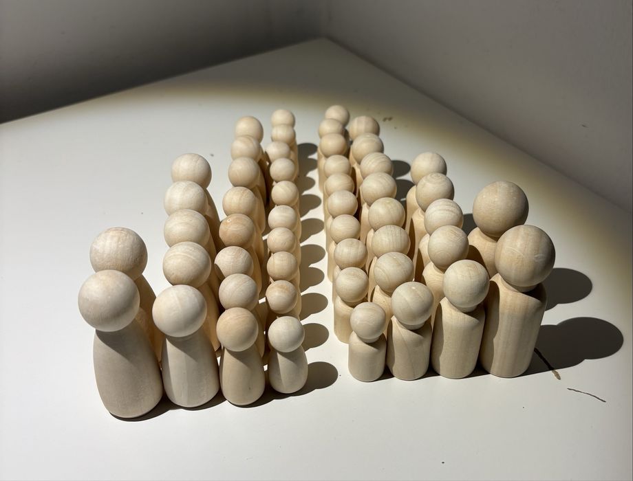 Peg Dolls - 50 unidades