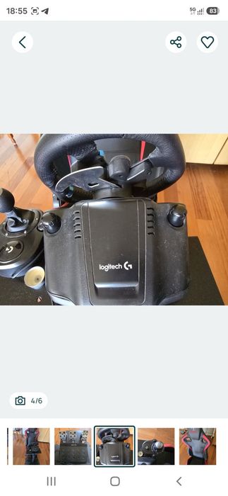 Logitech G29 com pedais – excelente estado – 180€