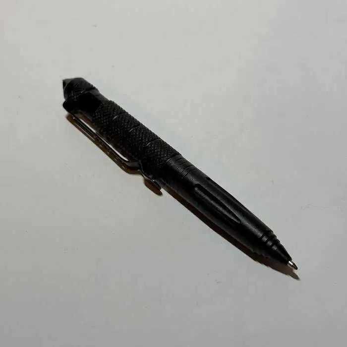 Długopis Do Samoobrony Survival Kolekcjoner Militaria Metalowy czarny