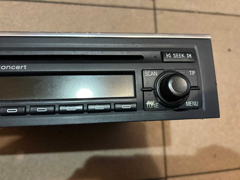 Radio concert cd audi a4 b6 plus kod