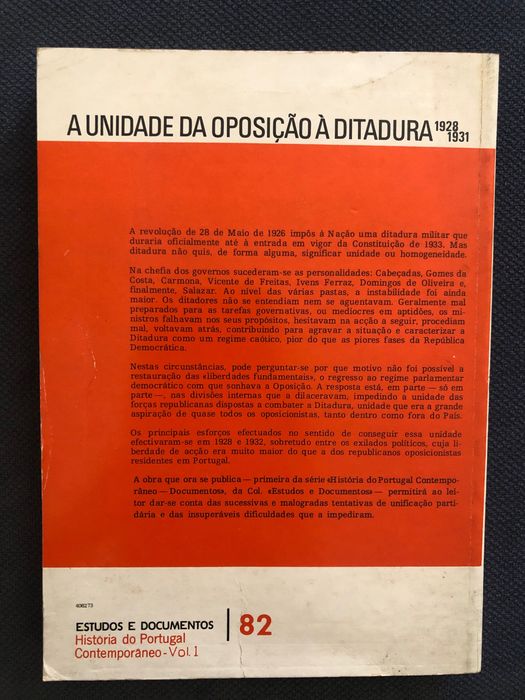 Salazar/ Carneiro Pacheco/ David Neto/ Oposição à Ditadura