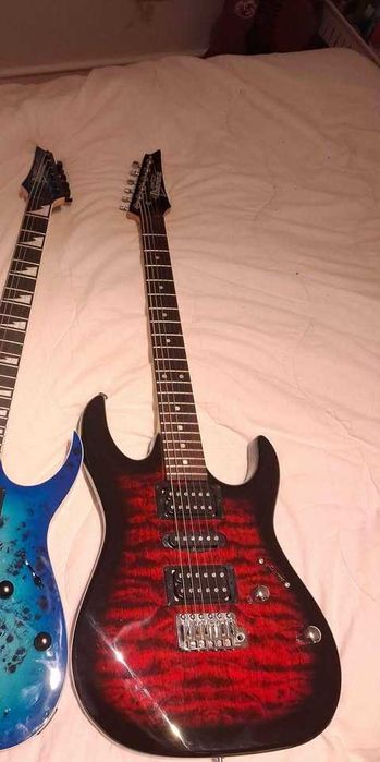 Ibanez GRX70QA-TRB GIO Transparent Red Burst