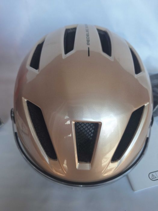 Kask rowerowy Abus Pedelec 2.0 ACE Champagne Gold L 56-62cm
