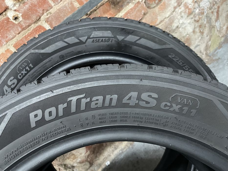 Kumho PorTrans 4S 225/55 R17C