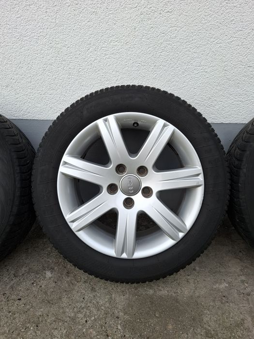 Alufelgi Audi 16" z oponami zimowymi