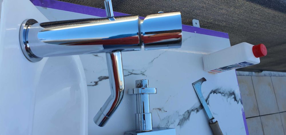 Lavatório para wc social, completo