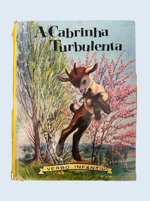 Livro infantil "A cabrinha turbulenta" anos 70