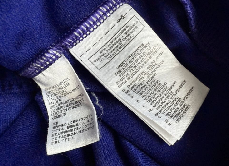 Fioletowa bluza Adidas Firebird Oldschool