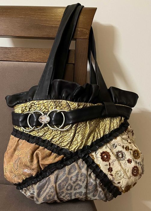 Torebka na ramię skóra naturalna Renato Angi VENEZIA