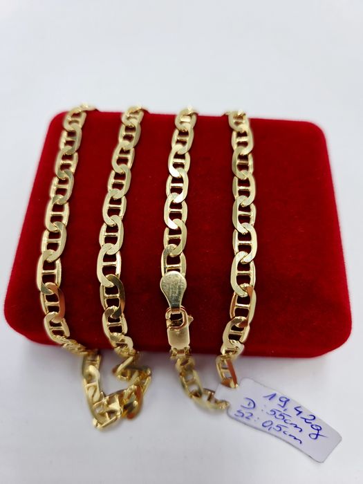 Złoty łańcuszek gucci 585 14k NOWY