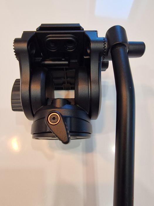 Tripé de vídeo cabeça de fluído Cayer H4