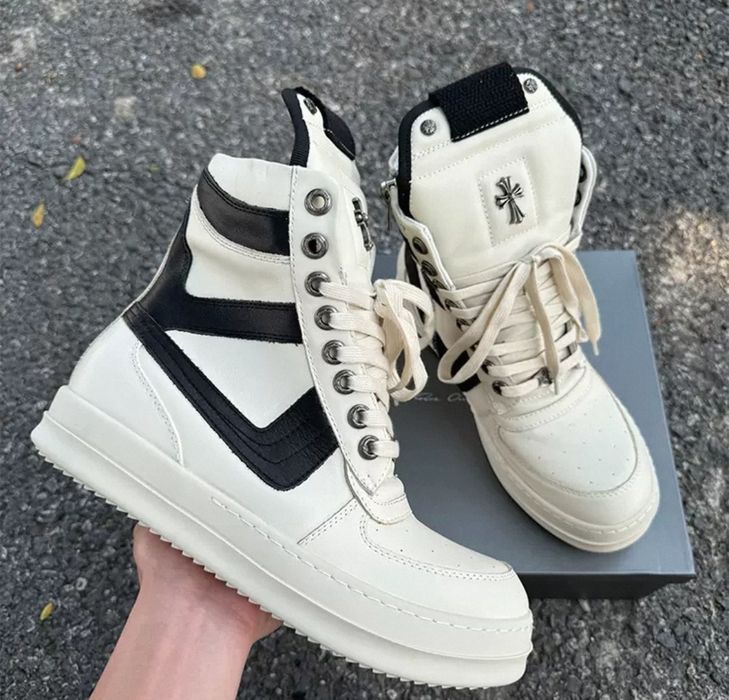 Ботинки Rick Owens x Chrome Hearts