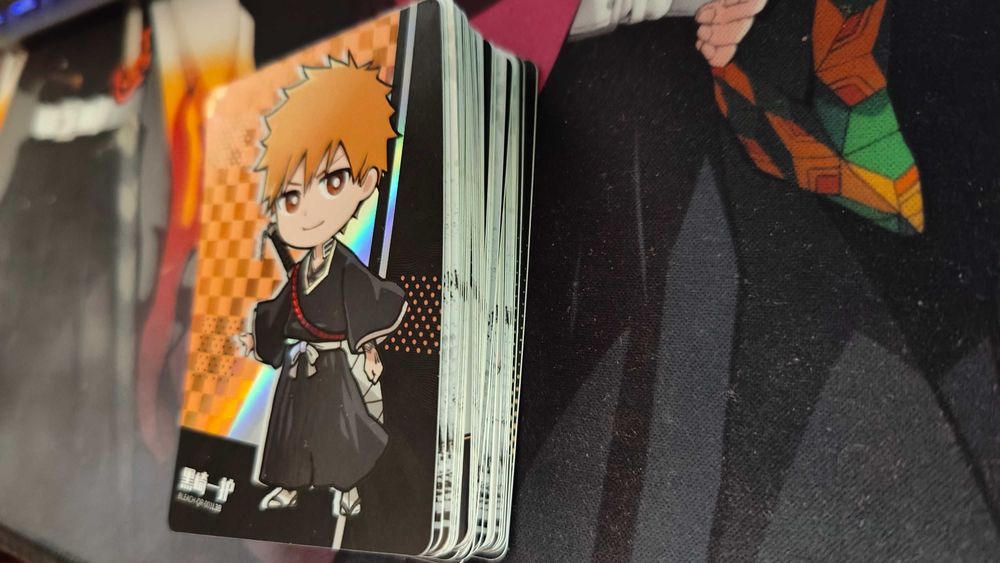 Bleach tcg , cartas colecionáveis