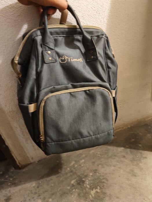 Patinho Timoti Mochila de Maternidade Cinza432618336336619523