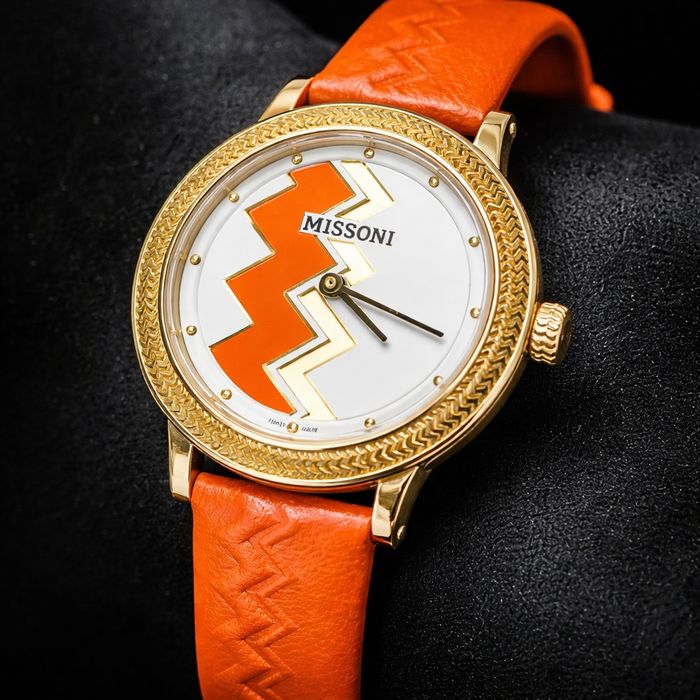 Стильний жіночий годинник Missoni швейцарська якість, бренд, подарунок