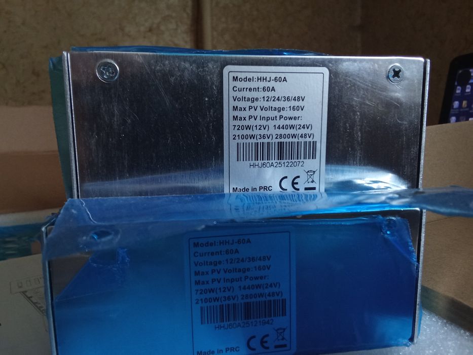 MPPT контроллер 12,24,48В  30А, 60А  MakeSkyBlue  V125 V123 PowMr