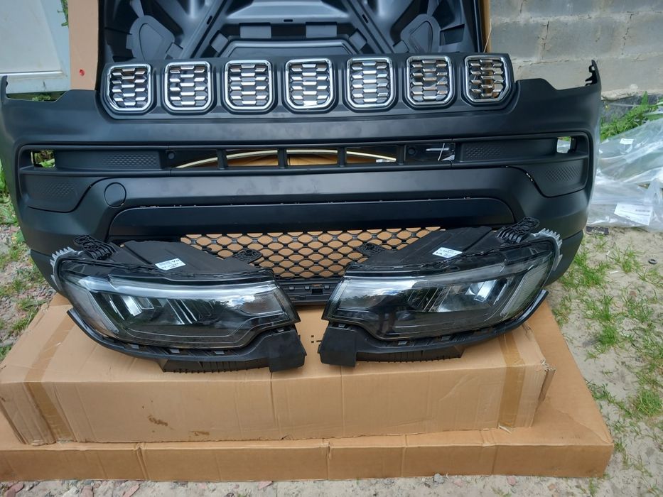 Бампер передний Jeep Compass 2022 бампер передний компас