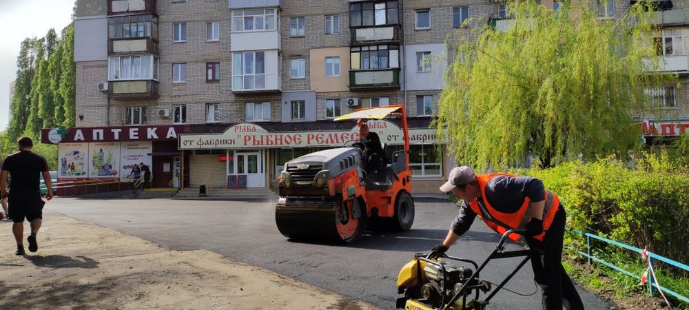 Асфальтирование Харьков: Укладка асфальта, Цена 200 за м2, Гарантия
