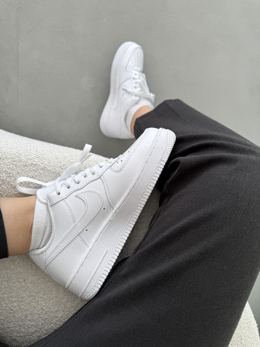 Кросівки Кроссовки Nike Air Force White Белый Білий Кросовки демісезон