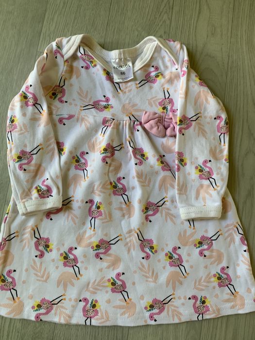 Сукня для дівчинки з лосінами/костюм/набір/ 80-86 см