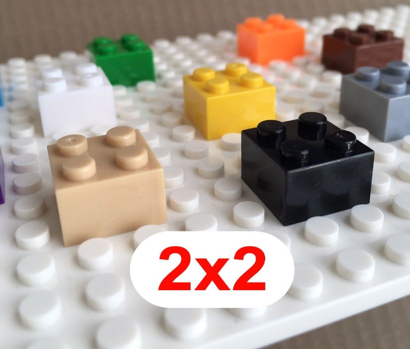 Кубики для Лего Classic 2х2 - 100 шт