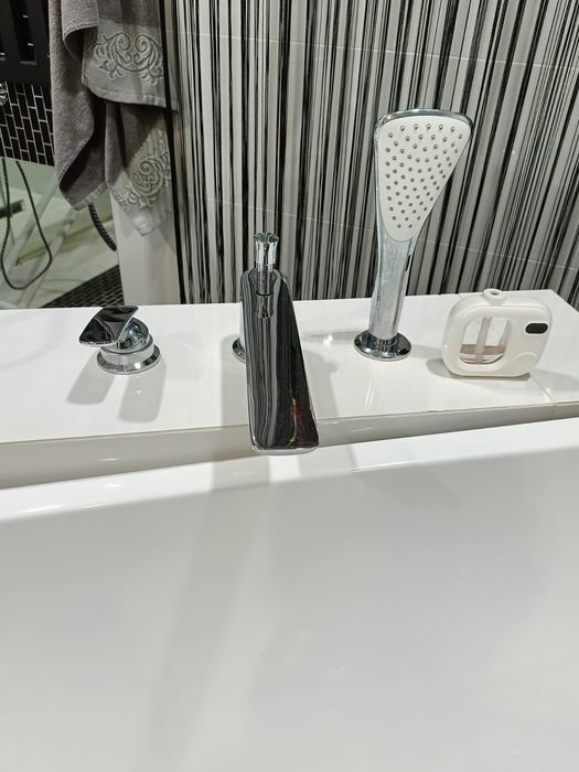 Bateria wannowa trójotworowa kludi balance