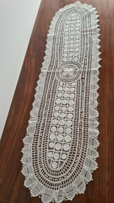 Naperon vintage em renda de Bilros