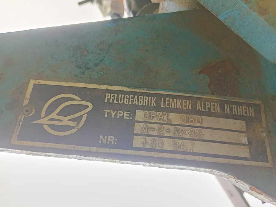 Lemken Opal 080 pług obrotowy 2 skiby
