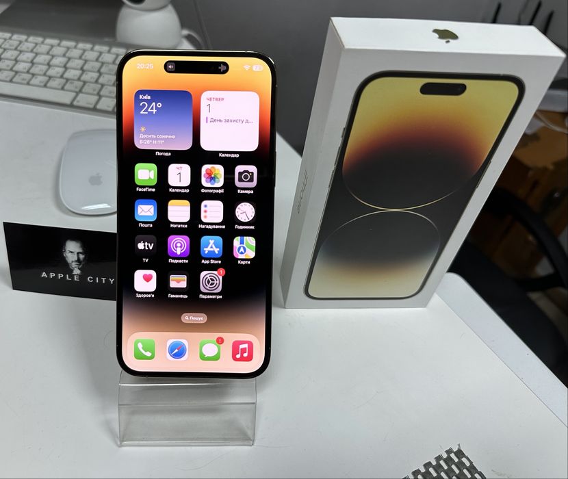 Ідеал IPhone 14 Pro 128 Gold Гарантія Магазин+обмін