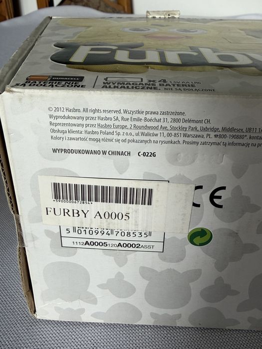 zabawka furby 2012